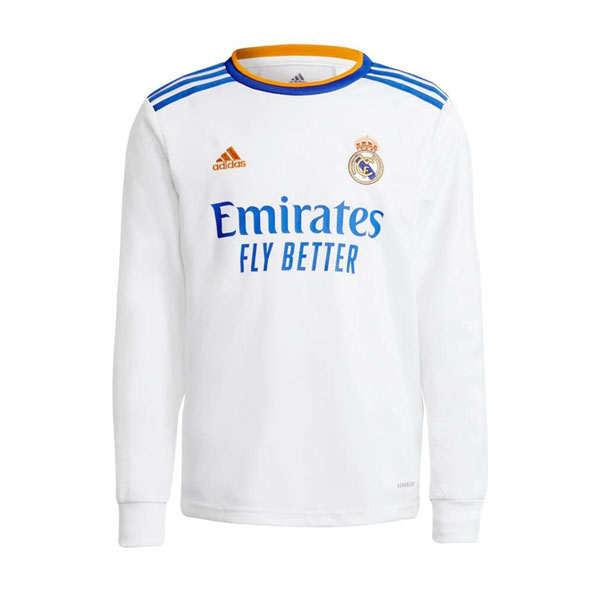 Tailandia Camiseta Real Madrid 1ª Kit ML 2021 2022